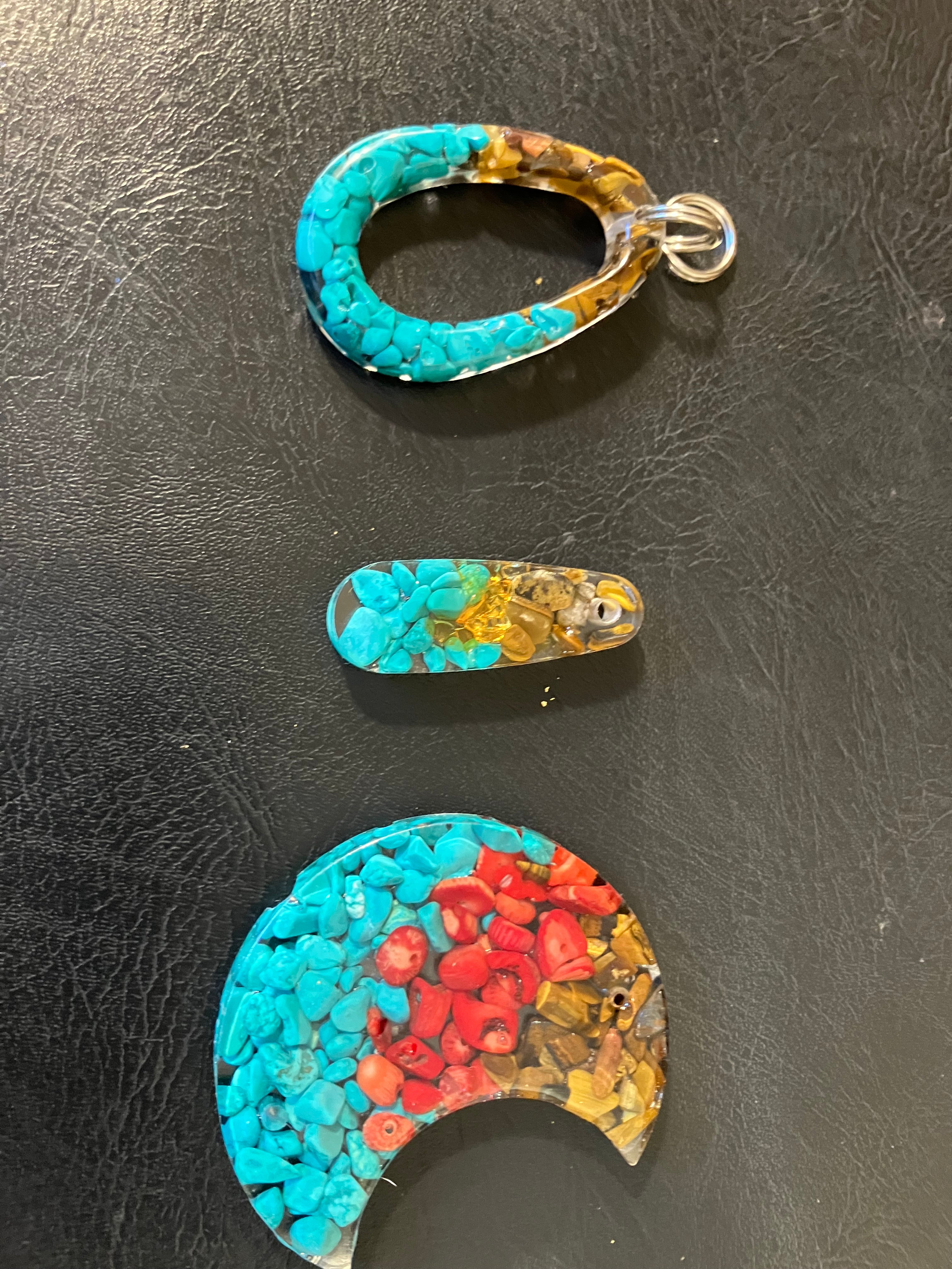 Pendants keychains earrings!!