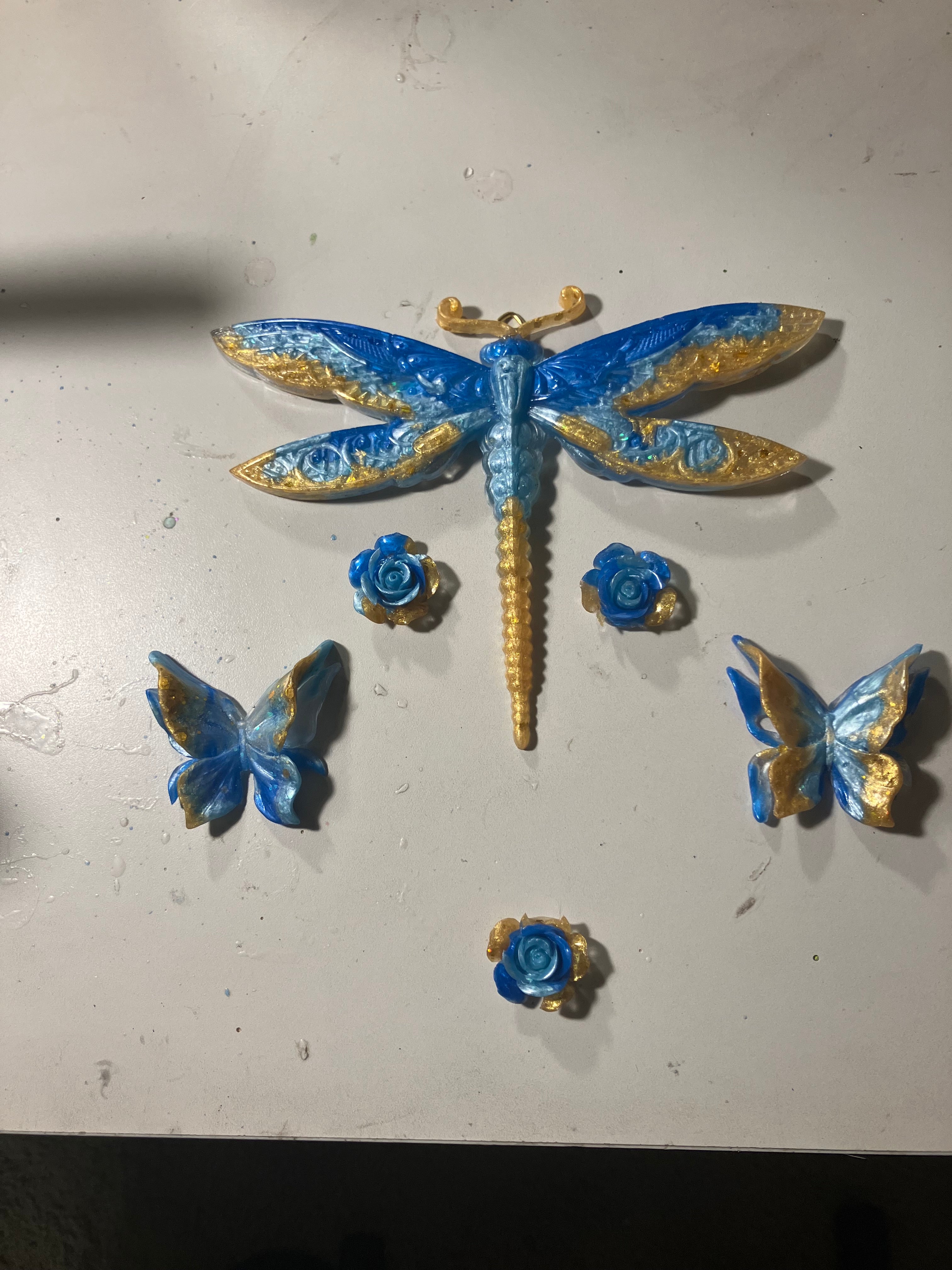 Dragonfly wall hanging