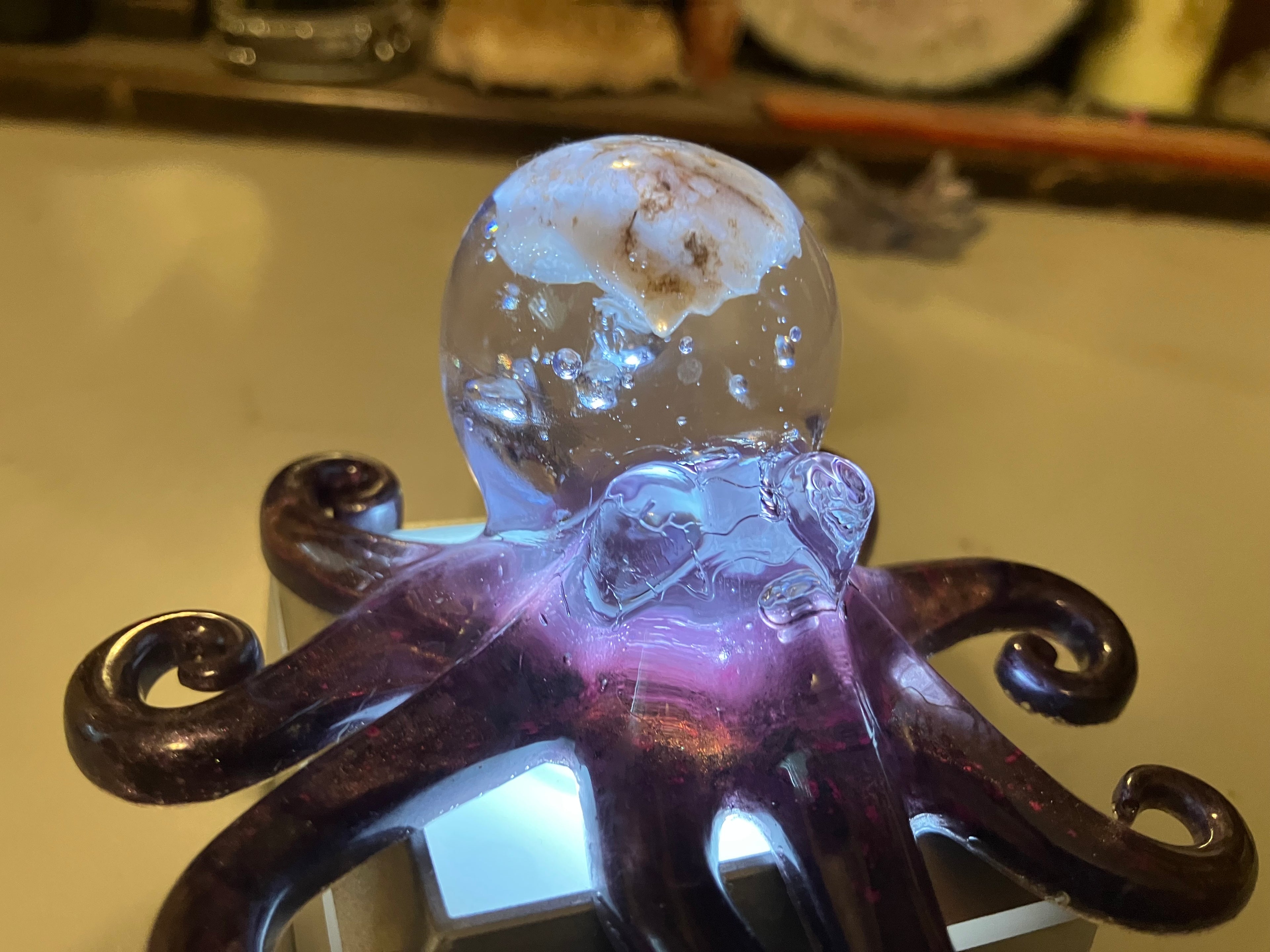 Crystal octopus