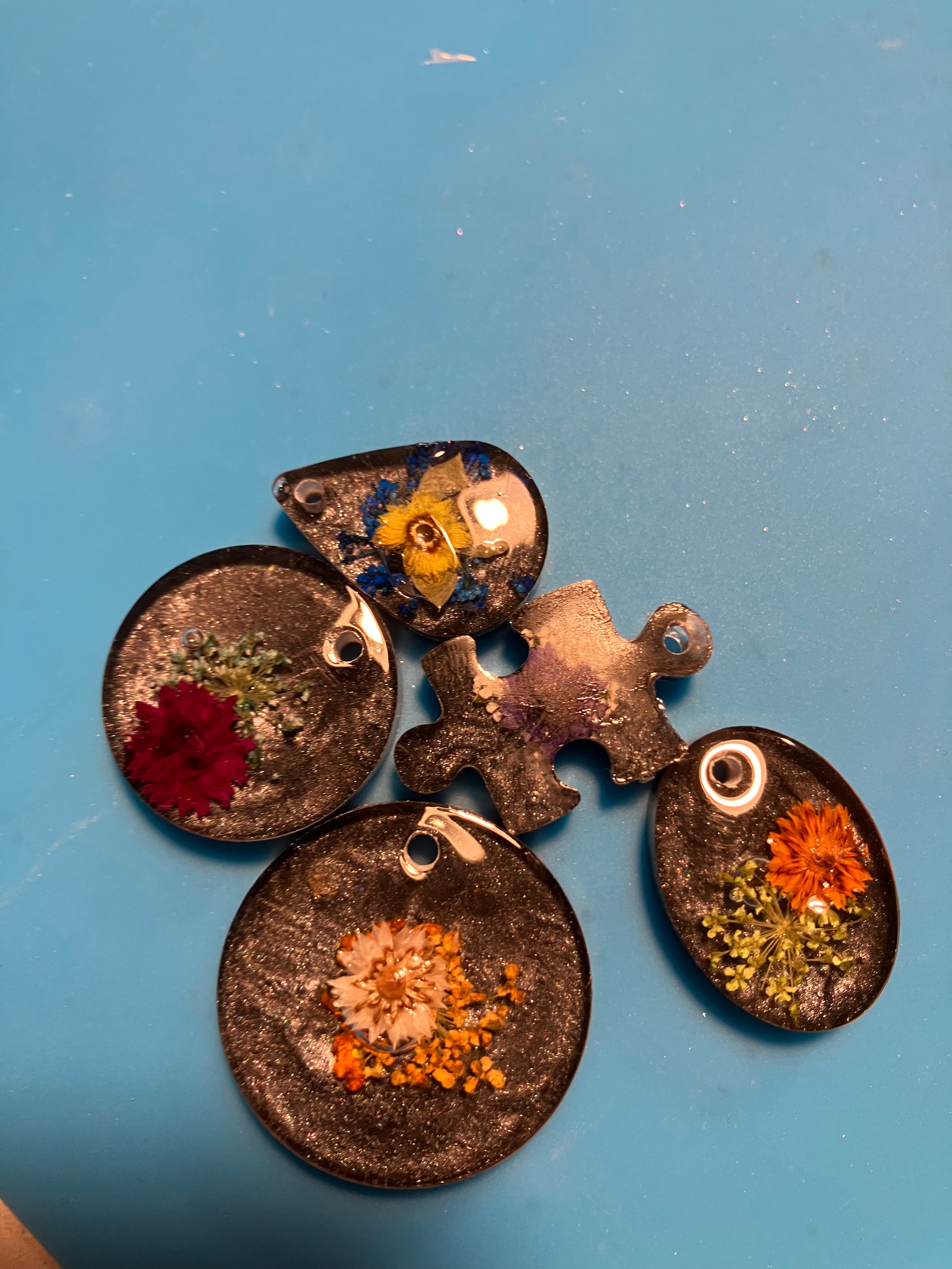 Pendants keychains earrings!!