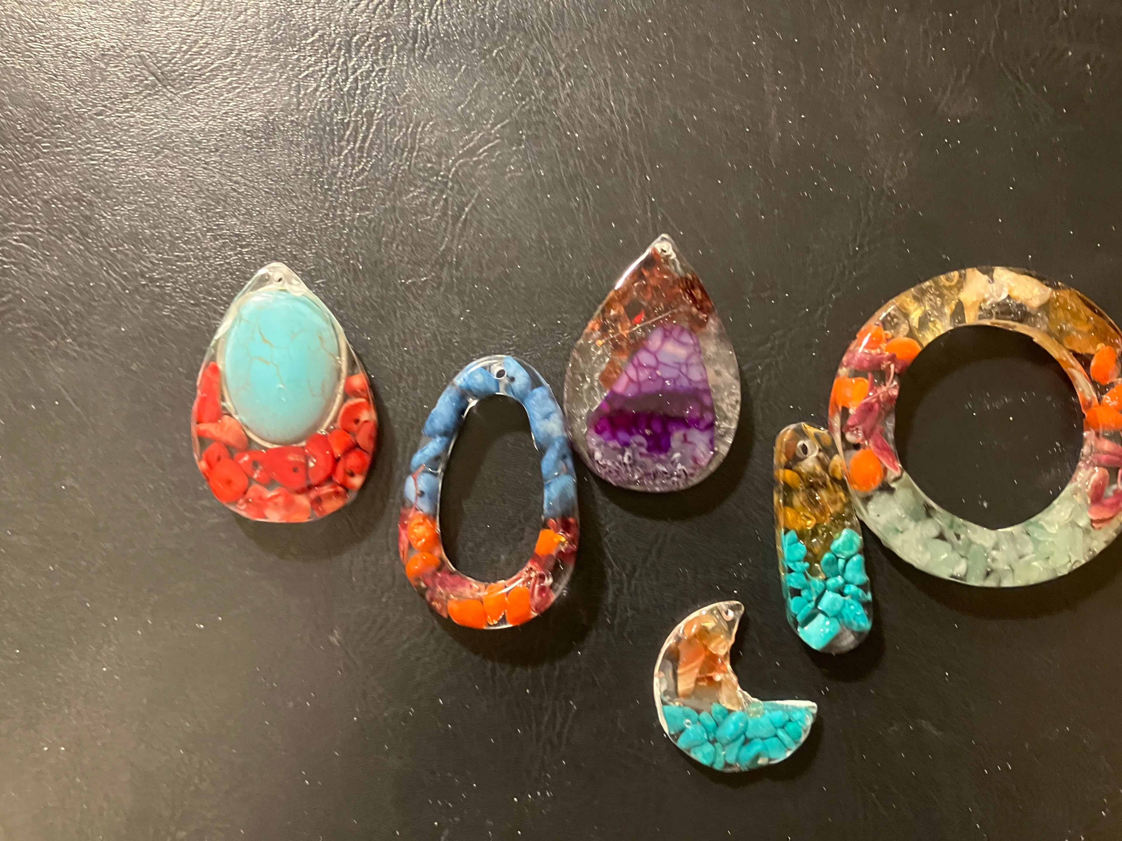 Pendants keychains earrings!!