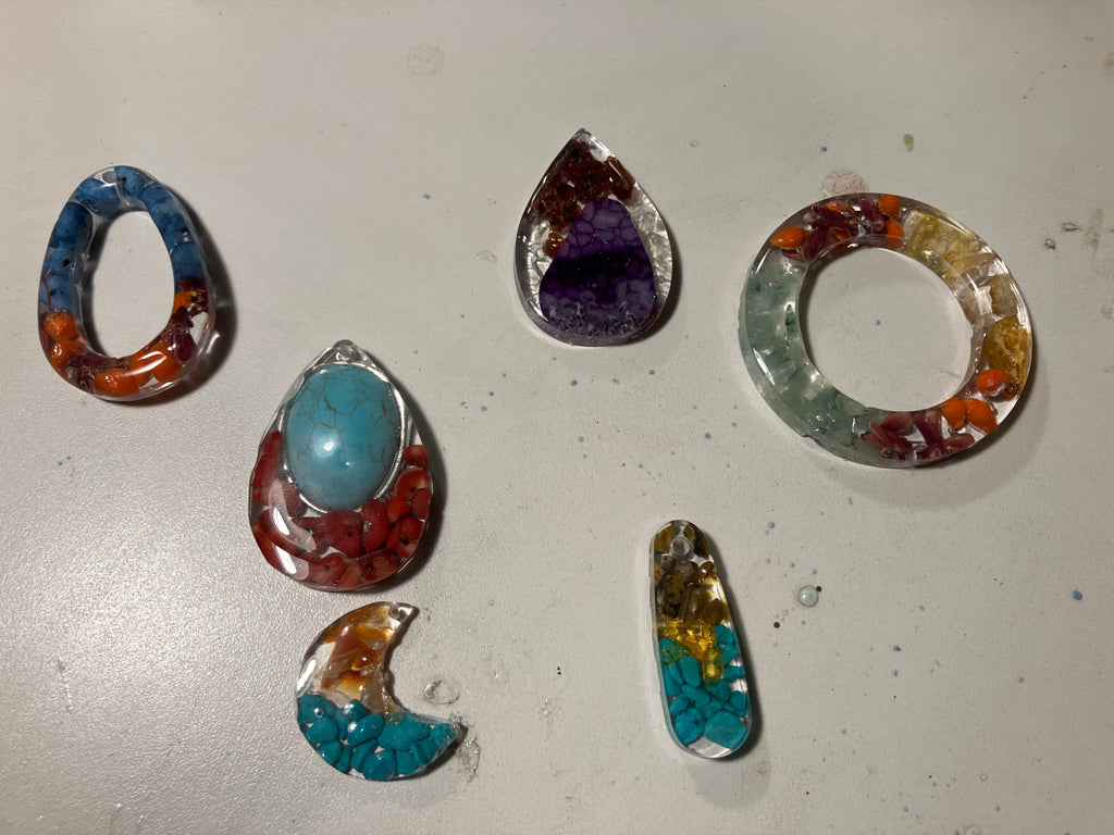 Pendants keychains earrings!!