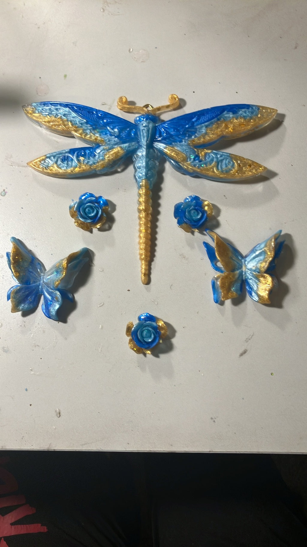 Dragonfly wall hanging