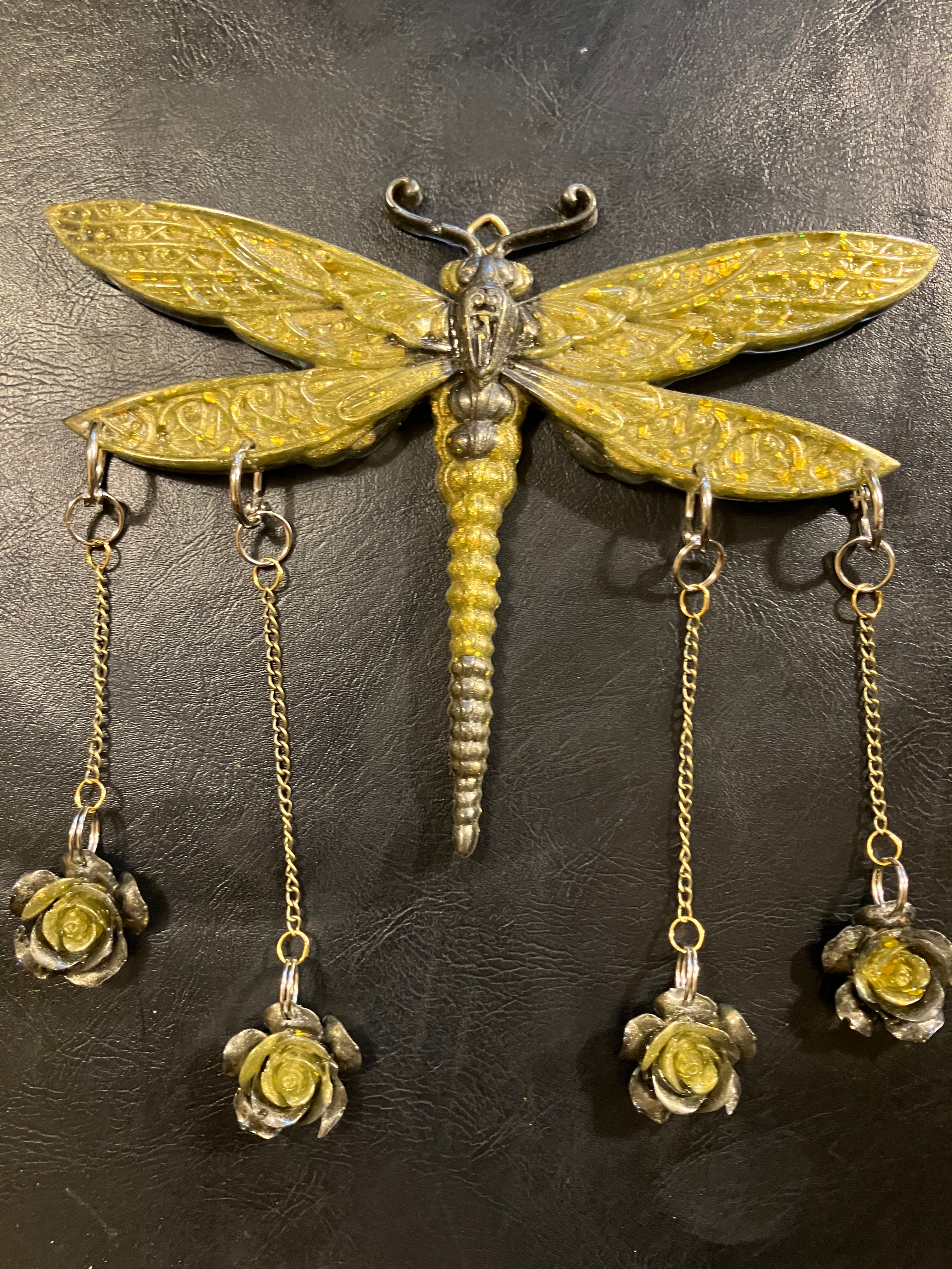 Dragonfly wall hanging