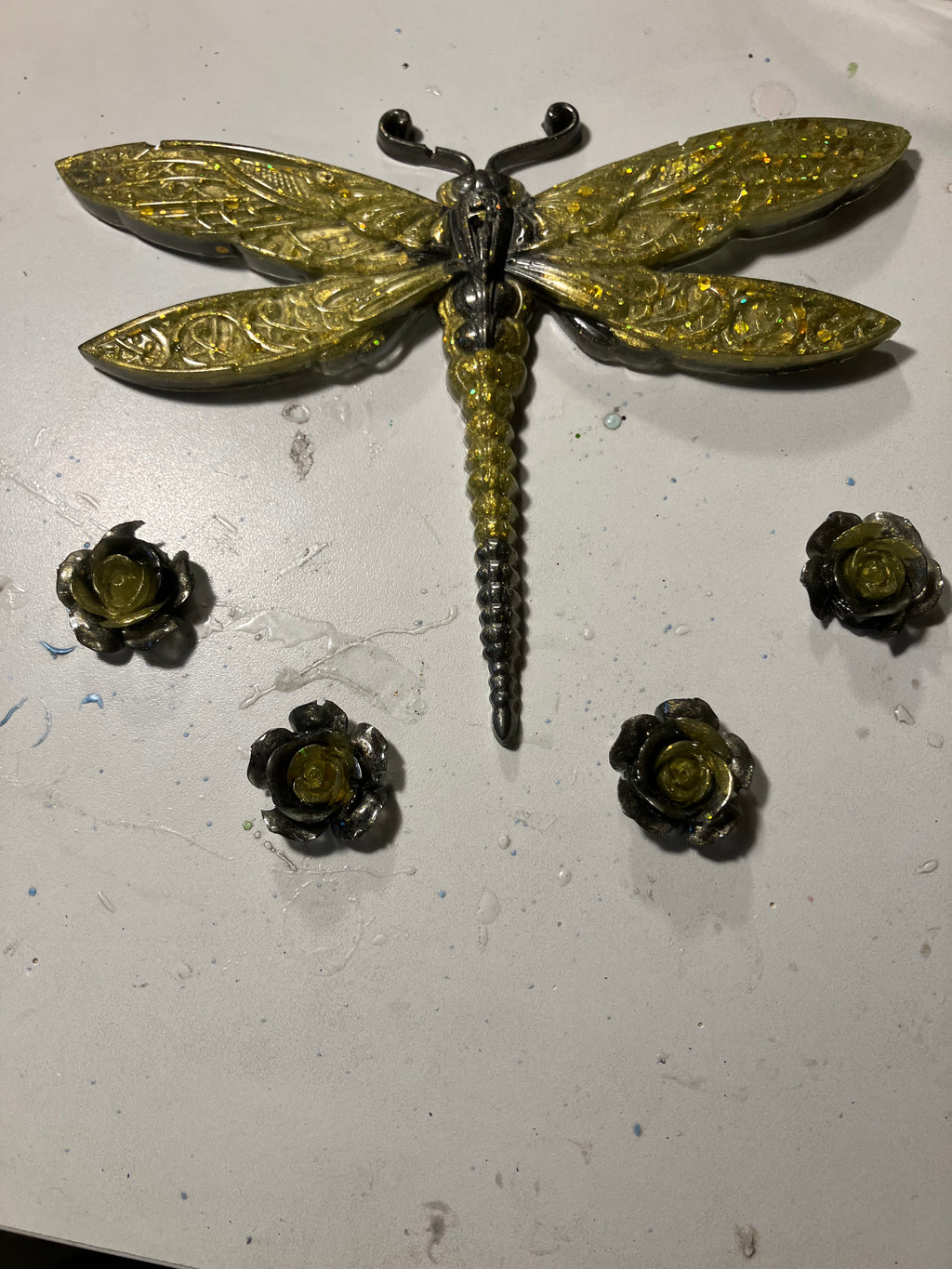 Dragonfly wall hanging