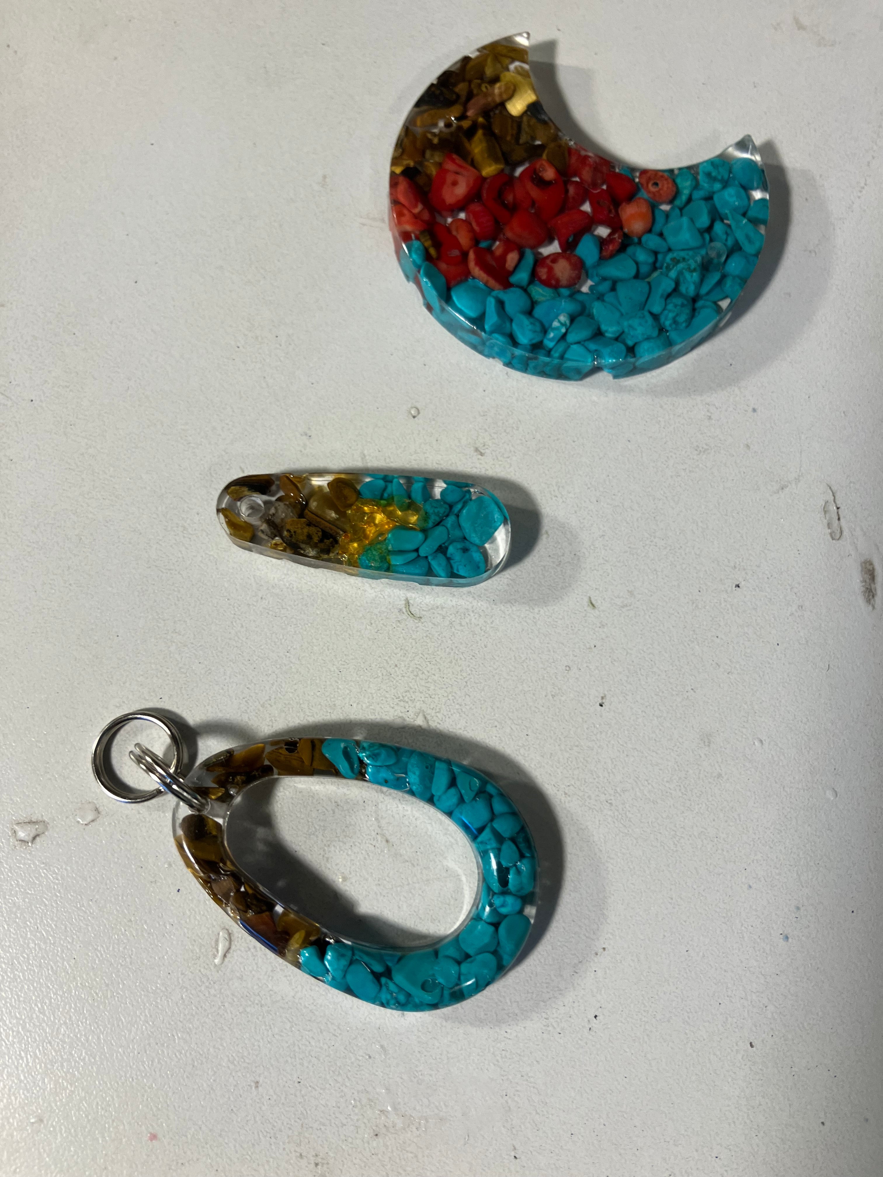 Pendants keychains earrings!!