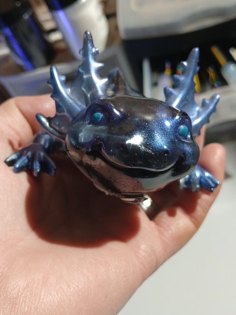 Custom resin Axolotl