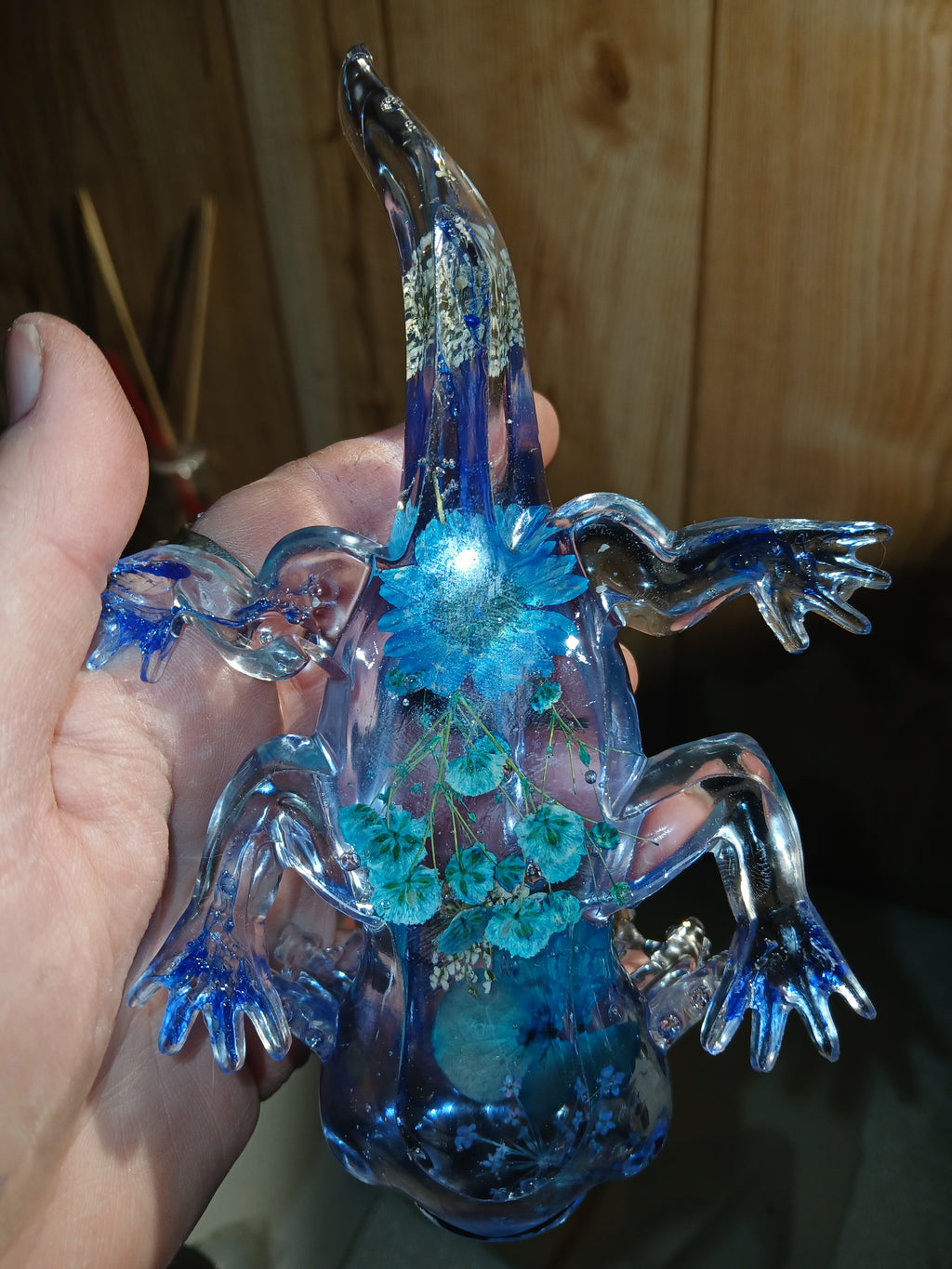 Custom resin Axolotl