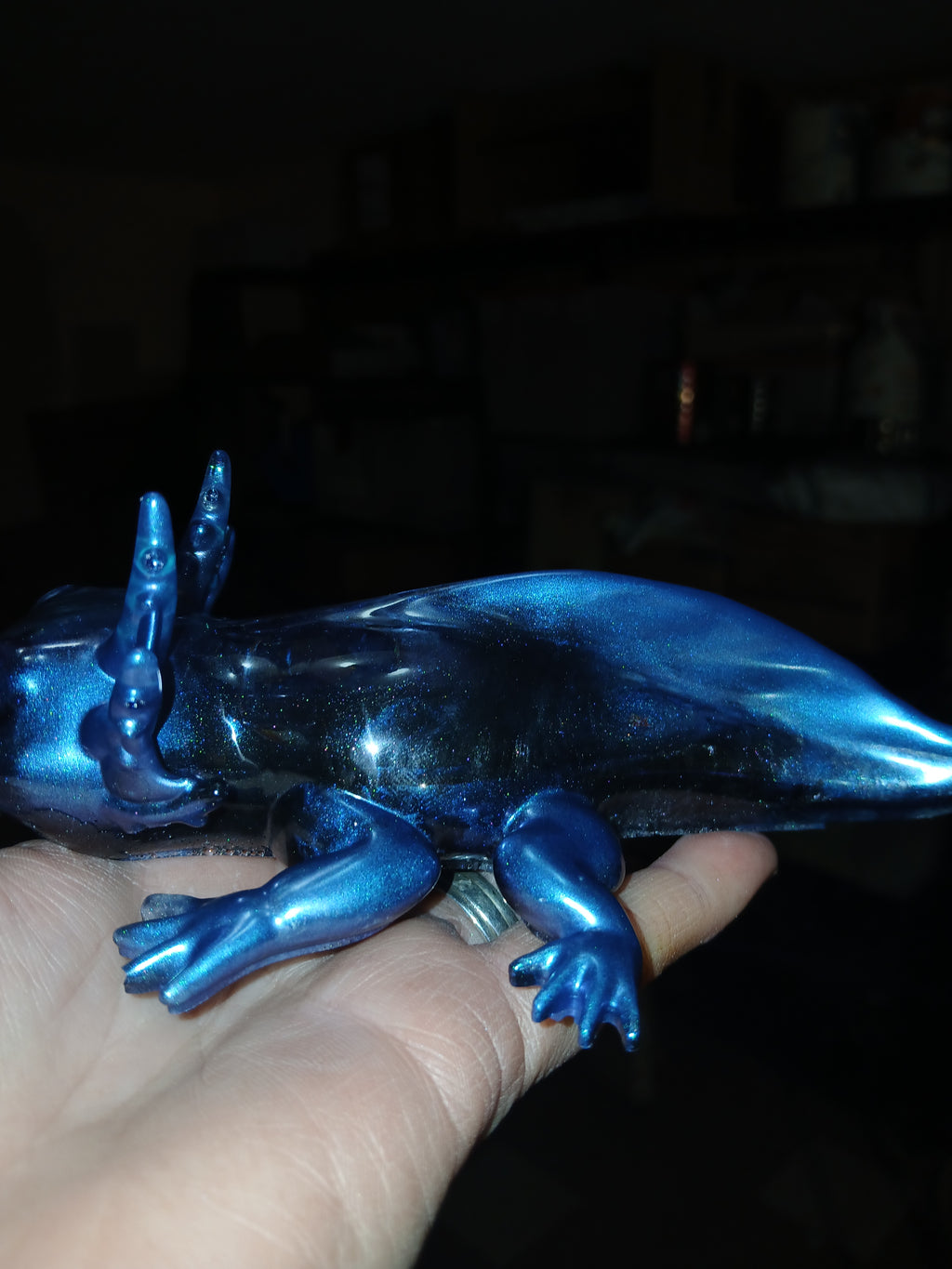 Custom resin Axolotl