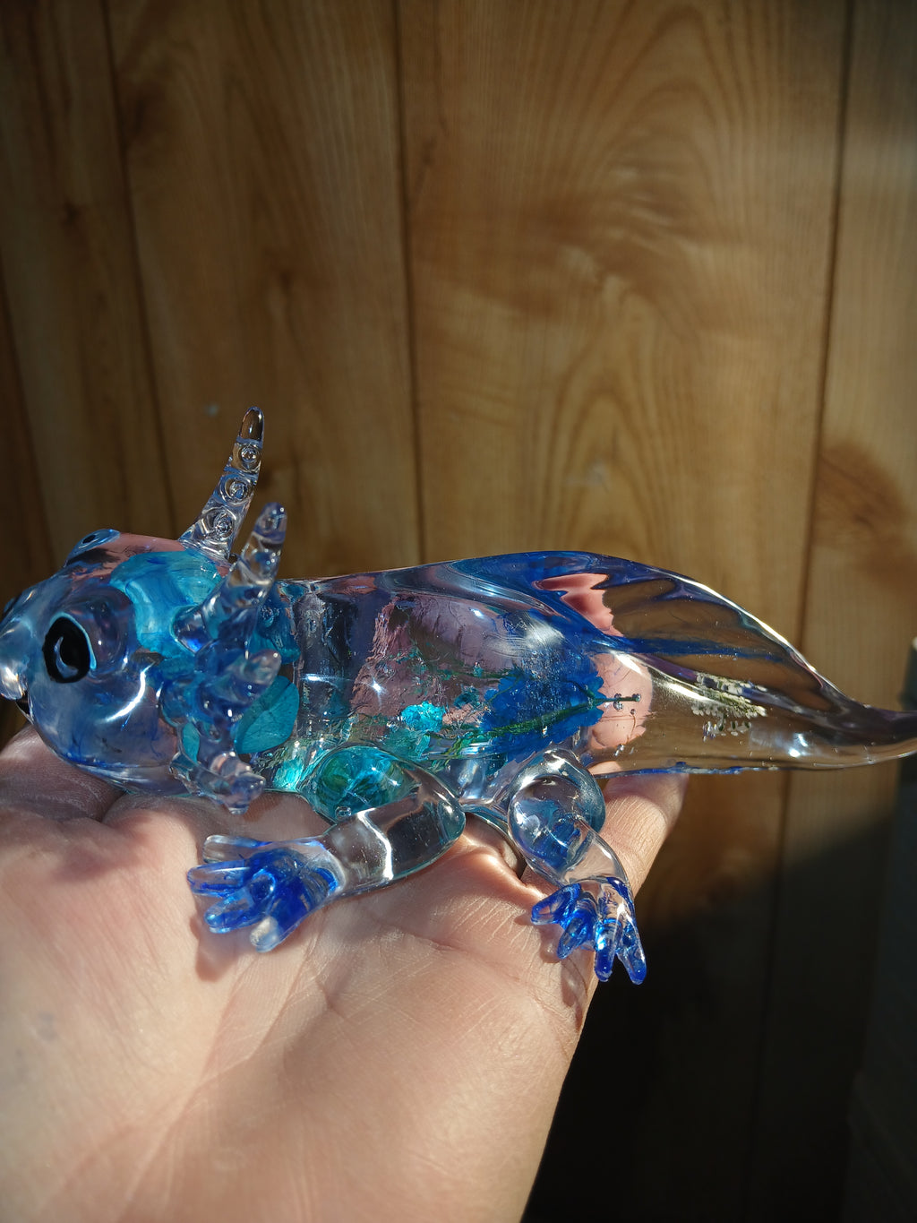 Custom resin Axolotl